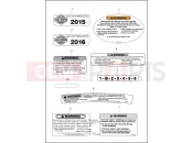 Harley-Davidson 2016 SOFTAIL SOFTAIL SLIM S  - FLSS LABELS