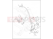 Harley-Davidson 2016 SOFTAIL SOFTAIL BREAKOUT  - FXSB BRAKE LINES, FRONT, ABS