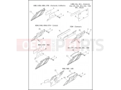 Harley-Davidson 2016 TOURING ROAD KING  - FLHR LICENSE PLATE BRACKETS