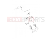 HARLEY-DAVIDSON FREEWHEELER  - FLRT BRAKE LINE, FRONT