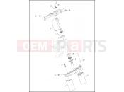 HARLEY-DAVIDSON FREEWHEELER  - FLRT FORK BRACKETS, FRONT