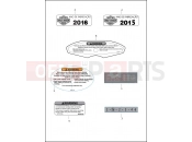 Harley-Davidson 2016 VRSC VRSCDX NIGHT ROD SPECIAL  - VRSCDX LABELS