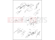 Harley-Davidson 2015 DYNA DYNA STREET BOB  - FXDB LICENSE PLATE BRACKETS - FXDB, FXDBP, FXDBB, FXDF & FXDL