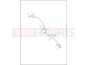 Harley-Davidson 2015 SOFTAIL FAT BOY  - FLSTF 103 BRAKE LINES, FRONT, NON-ABS - FLS