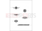 Harley-Davidson 2015 SOFTAIL FAT BOY  - FLSTF 103 FUEL TANK TRIM
