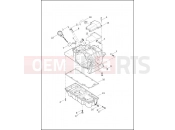 Harley-Davidson 2015 TOURING ULTRA CLASSIC LOW TWIN-COOLED  - FLHTCUL TC TRANSMISSION HOUSING, TOP COVER & OIL PAN