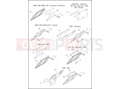 Harley-Davidson 2015 TOURING STREET GLIDE  - FLHX LICENSE PLATE BRACKETS