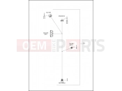 Harley-Davidson 2015 TRIKE TRI GLIDE ULTRA CLASSIC  - FLHTCUTG WIRING HARNESS, CONSOLE - FLRT