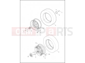 HARLEY-DAVIDSON FREEWHEELER  - FLRT WHEELS, REAR