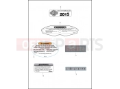 Harley-Davidson 2015 VRSC V-ROD MUSCLE  - VRSCF 105 LABELS