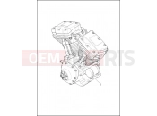Harley-Davidson 2014 CVO/CUSTOM CVO LIMITED  - FLHTKSE ENGINE ASSEMBLY - TWIN CAM 103â¢