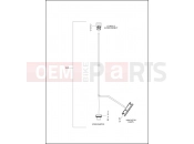 Harley-Davidson 2014 CVO/CUSTOM CVO SOFTAIL DELUXE  - FLSTNSE WIRING HARNESS, CONSOLE OVERLAY