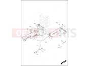 BRAKE LINE & MODULE, REAR, ABS - Harley-Davidson CVO SOFTAIL BREAKOUT - FXSBSE 2014