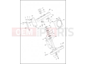 FORK BRACKET - Harley-Davidson CVO SOFTAIL BREAKOUT - FXSBSE 2014