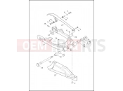 HARLEY-DAVIDSON DYNA SUPER GLIDE CUSTOM  - FXDC FORK, REAR, DEBRIS DEFLECTOR & BELT GUARD