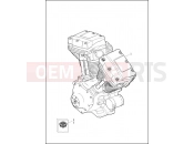 Harley-Davidson 2014 DYNA DYNA FAT BOB  - FXDF ENGINE ASSEMBLY - TWIN CAM 96â¢