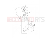 Harley-Davidson 2014 DYNA DYNA FAT BOB  - FXDF PISTONS & FLYWHEEL ASSEMBLY - TWIN CAM 103â¢