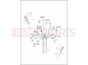 Harley-Davidson 2014 SOFTAIL FAT BOY LO  - FLSTFB WIRING HARNESS, MAIN, ABS - TWIN CAM 103â¢ - FXST, FLSTC, FLSTF, FLSTN & FLSTFB (1 OF 5)