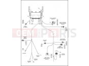 Harley-Davidson 2014 SOFTAIL FAT BOY LO  - FLSTFB WIRING HARNESS, MAIN, ABS - TWIN CAM 103â¢ - FXST, FLSTC, FLSTF, FLSTN & FLSTFB (4 OF 5)