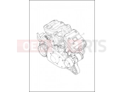 HARLEY-DAVIDSON 883 ROADSTER  - XL883R ENGINE ASSEMBLY