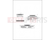 HARLEY-DAVIDSON 883 ROADSTER  - XL883R LABELS
