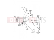HARLEY-DAVIDSON 883 ROADSTER  - XL883R WIRING HARNESS, MAIN, KEYLESS, ABS (3 OF 4)
