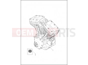Harley-Davidson 2014 TOURING ULTRA LIMITED  - FLHTK ENGINE ASSEMBLY - TWIN CAM 103â¢