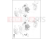 Harley-Davidson 2014 TOURING STREET GLIDE  - FLHX SWITCHES, HANDLEBAR, RIGHT