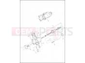 HARLEY-DAVIDSON CVO ROAD KING  - FLHRSE5 STARTER MOTOR