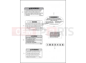 Harley-Davidson 2013 CVO/CUSTOM CVO ULTRA CLASSIC  - FLHTCU8 103 LABELS