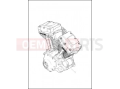 Harley-Davidson 2013 CVO/CUSTOM CVO ULTRA CLASSIC ANV  - FLHTCUSE8 ANV ENGINE ASSEMBLY - TWIN CAM 110â¢