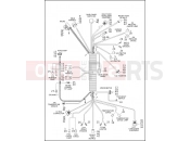 Harley-Davidson 2013 CVO/CUSTOM CVO ULTRA CLASSIC ANV  - FLHTCUSE8 ANV WIRING HARNESS, INTERCONNECT