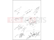 HARLEY-DAVIDSON DYNA SUPER GLIDE CUSTOM  - FXDC LICENSE PLATE BRACKETS - FXDB, FXDBA, FXDBP, FXDF, FXDC