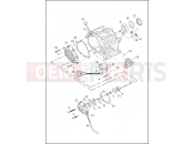 Harley-Davidson 2013 DYNA DYNA FAT BOB  - FXDF 103 TRANSMISSION BEARINGS & COVERS