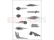 Harley-Davidson 2013 DYNA DYNA LOW RIDER  - FXDL FUEL TANK TRIM