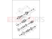 Harley-Davidson 2013 DYNA DYNA SUPER GLIDE CUSTOM ANV  - FXDC ANV TRANSMISSION GEARS