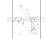 Harley-Davidson 2013 SOFTAIL FAT BOY LO ANV  - FLSTFB 103 ANV BRAKE LINES, FRONT, ABS