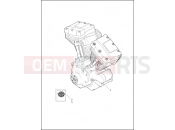 HARLEY-DAVIDSON ELECTRA GLIDE CLASSIC  - FLHTC ENGINE ASSEMBLY - TWIN CAM 103â¢