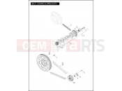 Harley-Davidson 2012 DYNA DYNA FAT BOB  - FXDF 103 BELTS, CHAINS & SPROCKETS
