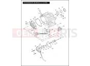 Harley-Davidson 2012 DYNA DYNA FAT BOB  - FXDF 103 TRANSMISSION BEARINGS & COVERS