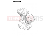 Harley-Davidson 2012 DYNA DYNA WIDE GLIDE  - FXDWG 103 ENGINE ASSEMBLY - TWIN CAM 96â¢