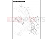 Harley-Davidson 2012 SOFTAIL SOFTAIL DELUXE  - FLSTN 103 BRAKE LINES, FRONT, ABS