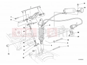 DUCATI Sporttouring ST4 S REAR SHOCK ABSORBER » SWING ARM