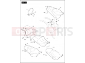 Harley-Davidson 2012 TOURING ROAD KING  - FLHR SEATS