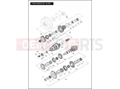 Harley-Davidson 2012 TOURING ELECTRA GLIDE CLASSIC  - FLHTC TRANSMISSION GEARS