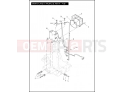 Harley-Davidson 2012 TOURING ULTRA CLASSIC  - FLHTCU BRAKE LINES & MODULE, REAR - ABS