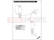 Harley-Davidson 2012 TOURING ULTRA CLASSIC  - FLHTCU SHOCK ABSORBERS, REAR & AIR SUSPENSION SYSTEM