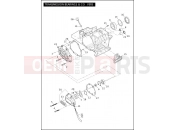 Harley-Davidson 2012 TOURING ULTRA CLASSIC  - FLHTCU TRANSMISSION BEARINGS & COVERS