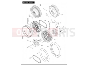 Harley-Davidson 2012 TOURING ULTRA CLASSIC  - FLHTCU WHEELS, FRONT (2 OF 2)