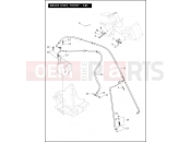 Harley-Davidson 2012 TOURING ELECTRA GLIDE ULTRA LIMITED  - FLHTK BRAKE LINES, FRONT - ABS